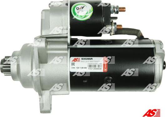 AS-PL S3026SR - Стартер avtokuzovplus.com.ua