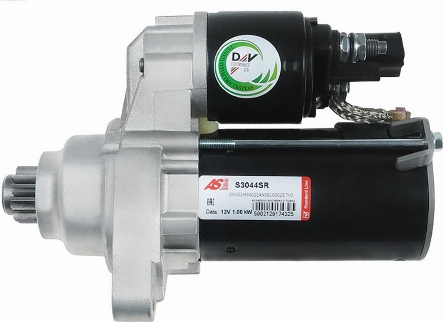 AS-PL S3044SR - Стартер avtokuzovplus.com.ua