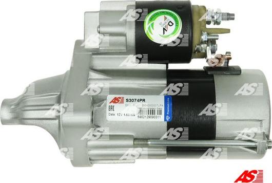 AS-PL S3074PR - Стартер avtokuzovplus.com.ua