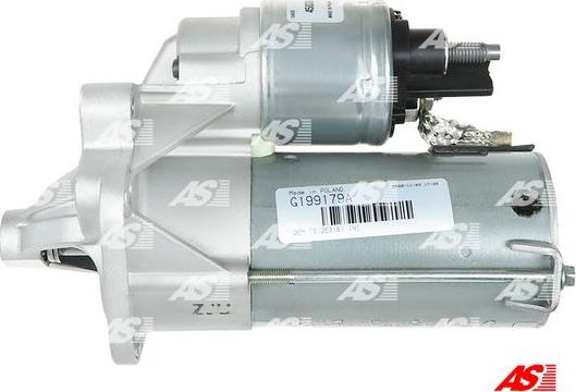 AS-PL S3124(VALEO) - Стартер avtokuzovplus.com.ua