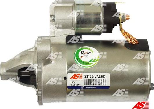 AS-PL S3135(VALEO) - Стартер autodnr.net