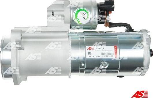 AS-PL S3147S - Стартер avtokuzovplus.com.ua