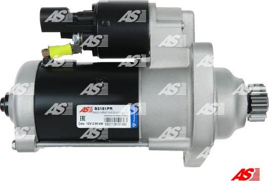 AS-PL S3181PR - Стартер autodnr.net