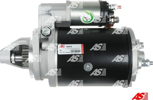 AS-PL S4019 - Стартер avtokuzovplus.com.ua