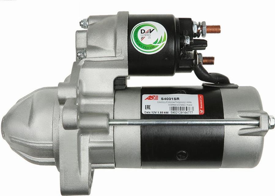 AS-PL S4031SR - Стартер avtokuzovplus.com.ua