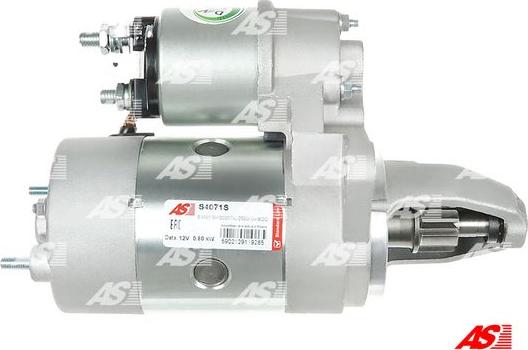 AS-PL S4071S - Стартер avtokuzovplus.com.ua