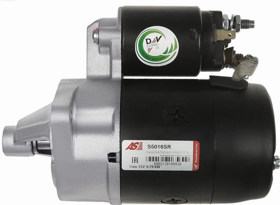 AS-PL S5016SR - Стартер avtokuzovplus.com.ua