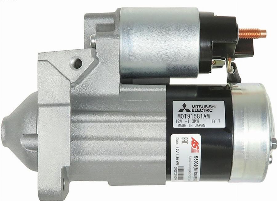 AS-PL S5038(MITSUBISHI) - Стартер avtokuzovplus.com.ua