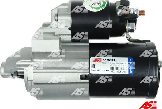 AS-PL S5291PR - Стартер avtokuzovplus.com.ua