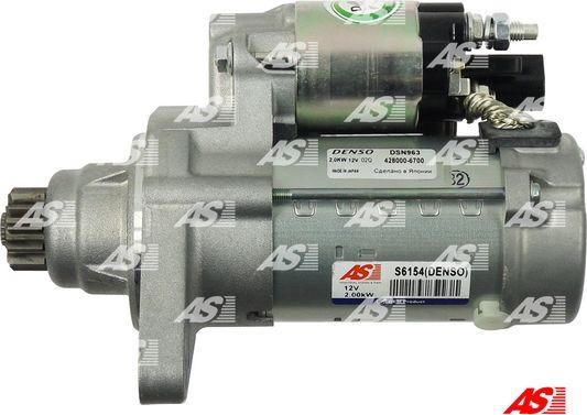 AS-PL S6154(DENSO) - Стартер avtokuzovplus.com.ua