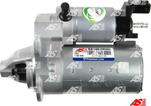 AS-PL S6188(DENSO) - Стартер avtokuzovplus.com.ua