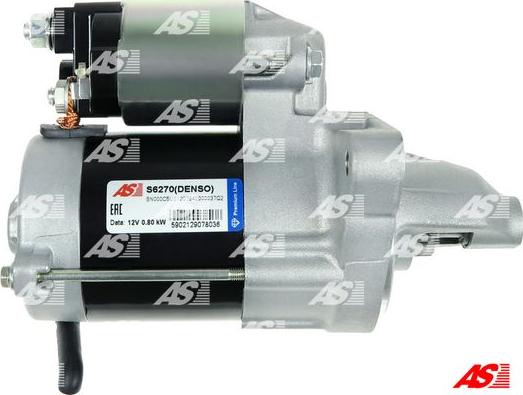 AS-PL S6270(DENSO) - Стартер avtokuzovplus.com.ua