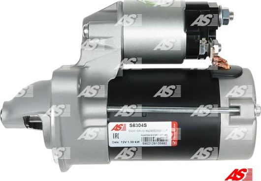 AS-PL S6304S - Стартер avtokuzovplus.com.ua