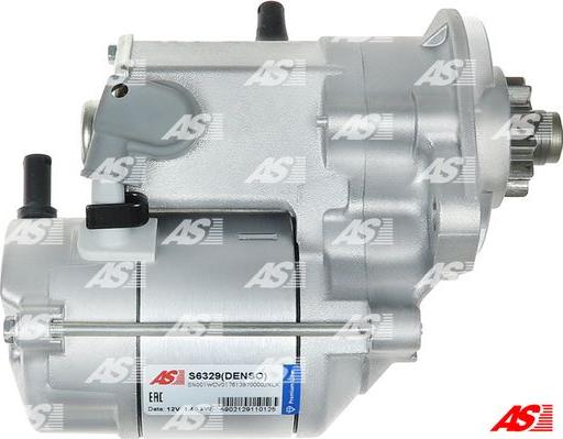 AS-PL S6329(DENSO) - Стартер avtokuzovplus.com.ua