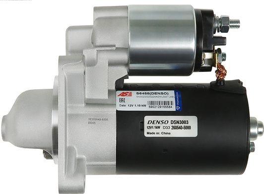 AS-PL S6458(DENSO) - Стартер avtokuzovplus.com.ua