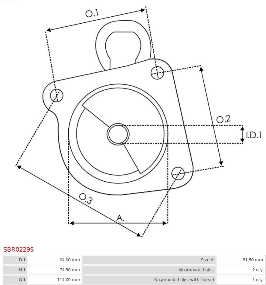 AS-PL SBR0229S - Крышка стартера, карбюратор avtokuzovplus.com.ua