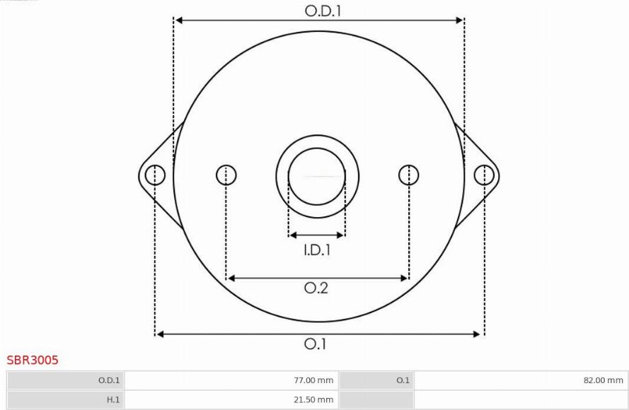 AS-PL SBR3005 - Крышка стартера, карбюратор avtokuzovplus.com.ua