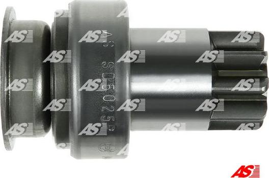 AS-PL SD5025P - Ведущая шестерня, стартер avtokuzovplus.com.ua