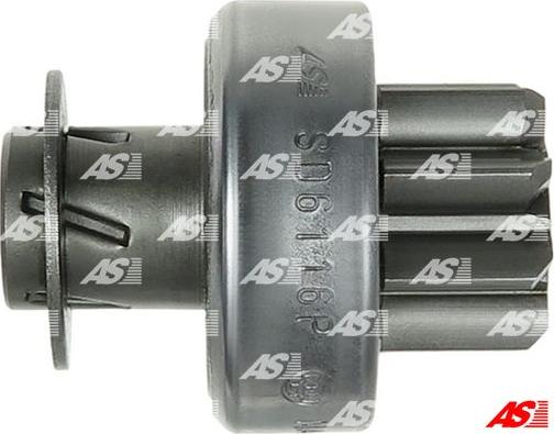 AS-PL SD6116P - Ведущая шестерня, стартер avtokuzovplus.com.ua