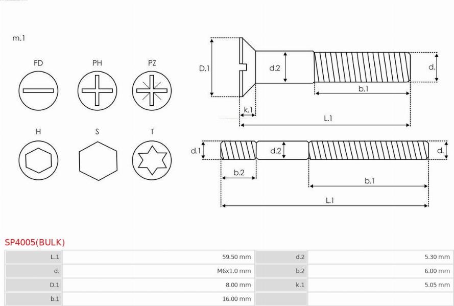 AS-PL SP4005(BULK) - Ремкомплект, генератор avtokuzovplus.com.ua