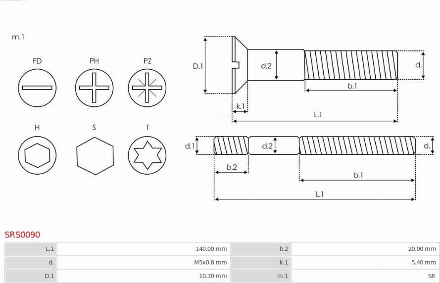 AS-PL SRS0090 - Ремкомплект, генератор avtokuzovplus.com.ua