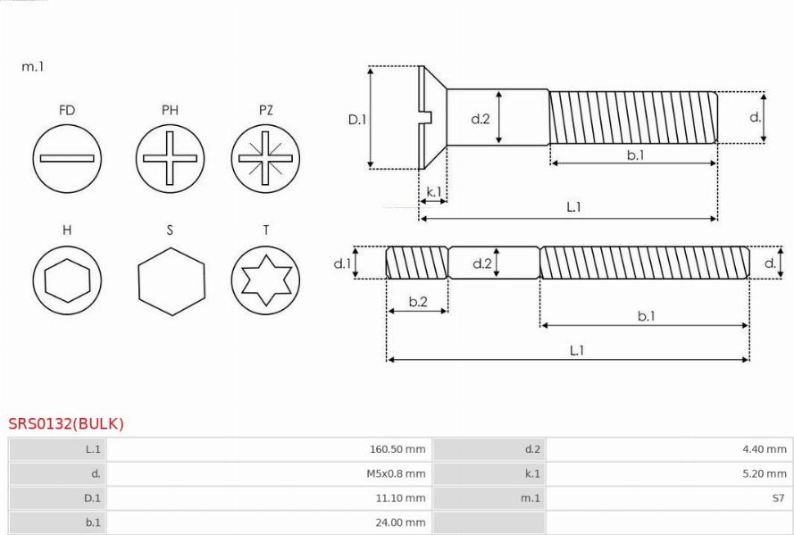 AS-PL SRS0132(BULK) - Ремкомплект, генератор autocars.com.ua