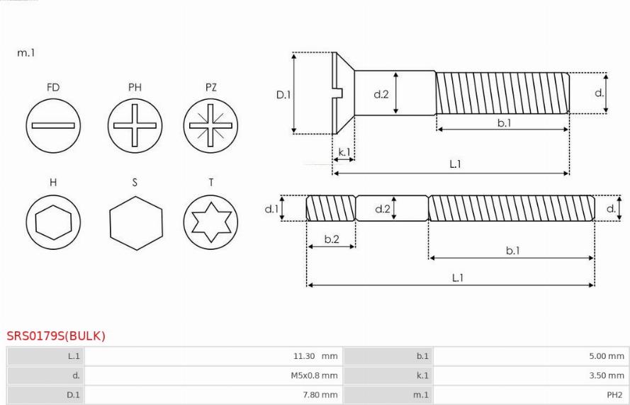 AS-PL SRS0179S(BULK) - Ремкомплект, генератор avtokuzovplus.com.ua