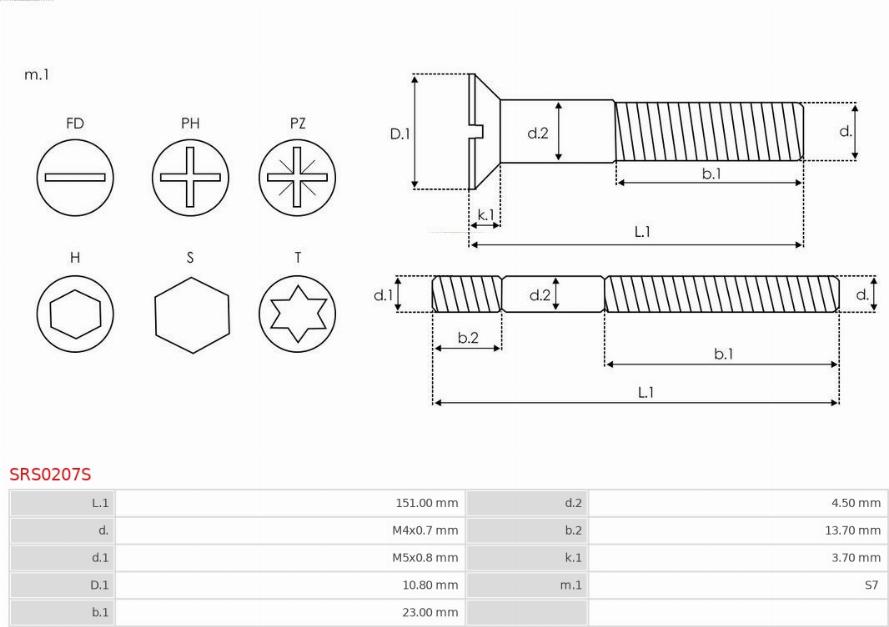 AS-PL SRS0207S - Ремкомплект, генератор avtokuzovplus.com.ua