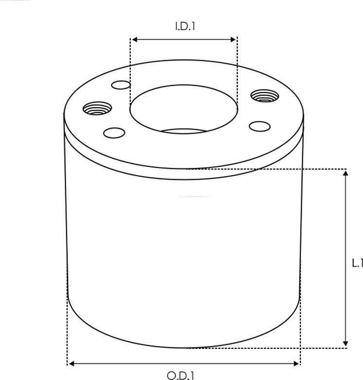 AS-PL SRS0233(BOSCH) - Ремкомплект, стартер avtokuzovplus.com.ua