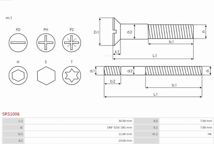 AS-PL SRS1006 - Ремкомплект, генератор avtokuzovplus.com.ua