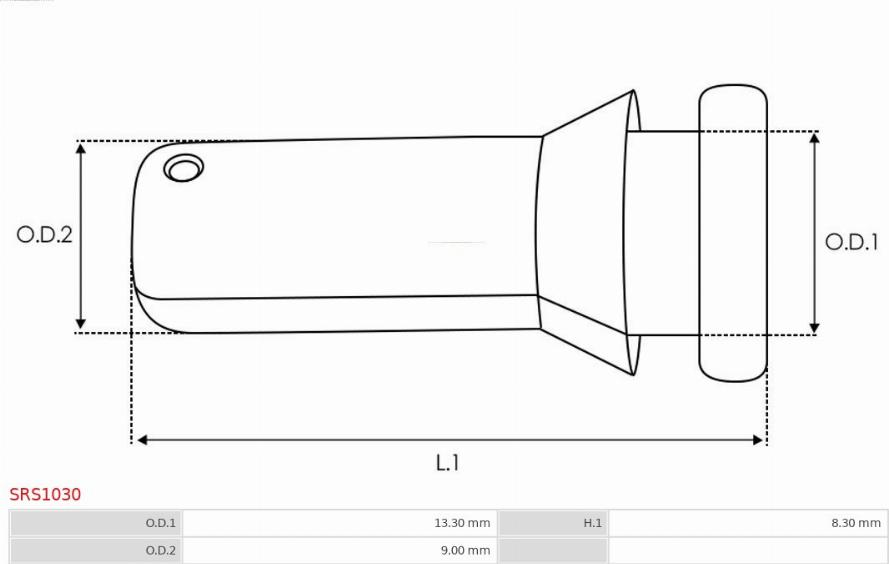 AS-PL SRS1030 - Ремкомплект, стартер avtokuzovplus.com.ua