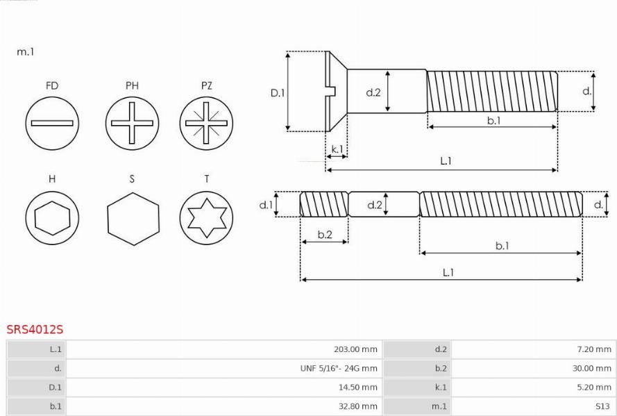 AS-PL SRS4012S - Ремкомплект, генератор avtokuzovplus.com.ua