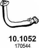 ASSO 10.1052 - Труба вихлопного газу autocars.com.ua