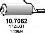 ASSO 10.7062 - Глушник вихлопних газів кінцевий autocars.com.ua