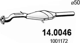 ASSO 14.0046 - Катализатор avtokuzovplus.com.ua