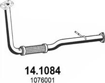 ASSO 14.1084 - Труба выхлопного газа avtokuzovplus.com.ua