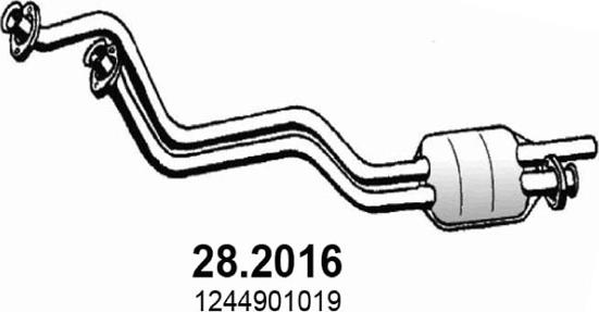 ASSO 28.2016 - Предглушітель вихлопних газів autocars.com.ua