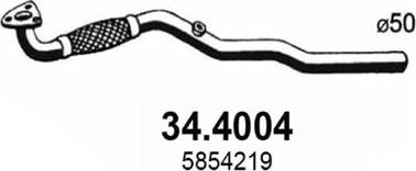 ASSO 34.4004 - Труба выхлопного газа autodnr.net