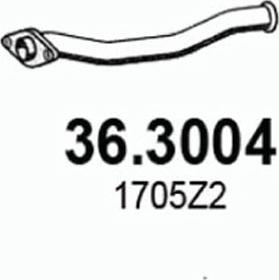 ASSO 36.3004 - Труба выхлопного газа autodnr.net