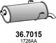ASSO 36.7015 - Глушитель выхлопных газов, конечный avtokuzovplus.com.ua