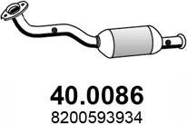 ASSO 40.0086 - Каталізатор autocars.com.ua