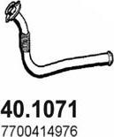 ASSO 40.1071 - Труба вихлопного газу autocars.com.ua