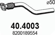 ASSO 40.4003 - Труба вихлопного газу autocars.com.ua