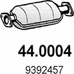 ASSO 44.0004 - Каталізатор autocars.com.ua