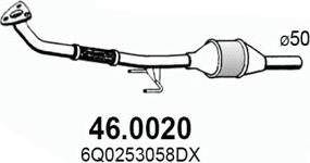 ASSO 46.0020 - Каталізатор autocars.com.ua