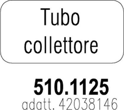 ASSO 510.1125 - Труба выхлопного газа avtokuzovplus.com.ua