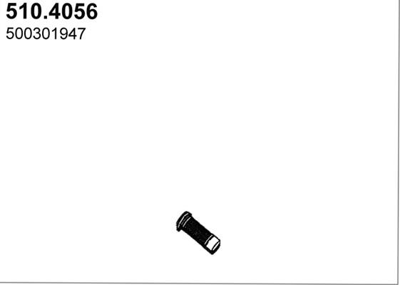 ASSO 510.4056 - Гофрированная труба, выхлопная система autodnr.net
