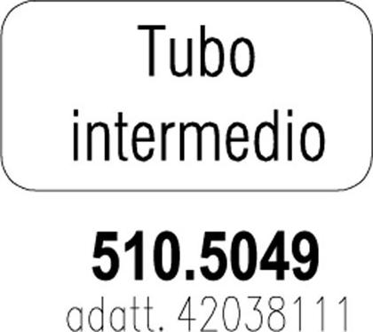 ASSO 510.5049 - Труба выхлопного газа autodnr.net