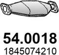 ASSO 54.0018 - Каталізатор autocars.com.ua