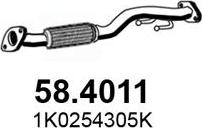ASSO 58.4011 - Труба выхлопного газа avtokuzovplus.com.ua